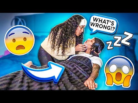 nightmare-prank-on-girlfriend!-*cute-reaction*