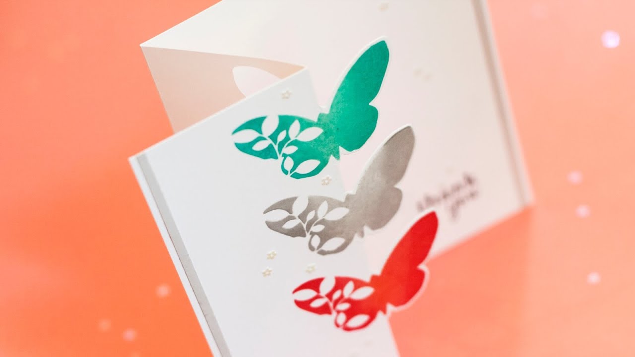 Partial Die Cutting & Zig Zag Fold Card