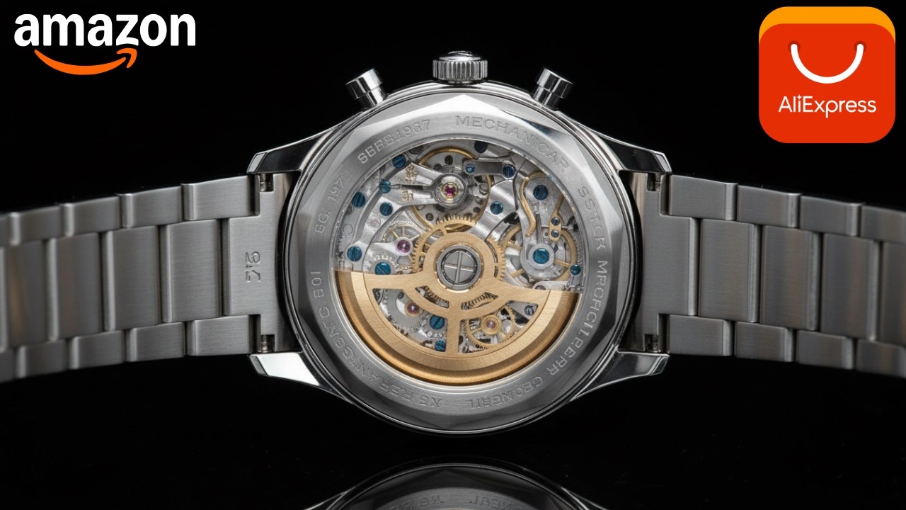💎7 Relojes Automáticos de AliExpress que HUMILLAN a Suiza (El #1 aguantó 3000m)