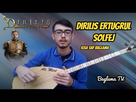 Diriliş Ertuğrul Solfej / Kısa Sap Bağlama Diriliş Ertuğrul Jenerik Müziği Solfej ve Bağlama Dersi