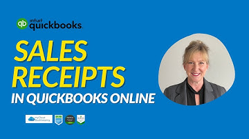 Sales Receipts in QuickBooks Online