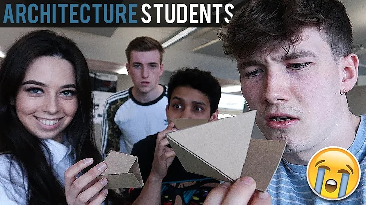 A DAY IN THE LIFE IN STUDIO w/ ARCHITECTURE STUDEN...