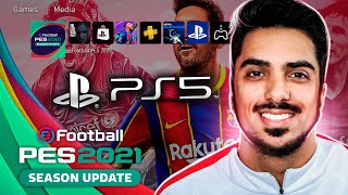 PES 2021: MINHA PRIMEIRA PARTIDA NO PLAYSTATION 5!!! 😱😍