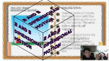 2 and 3 Dimensional Motion