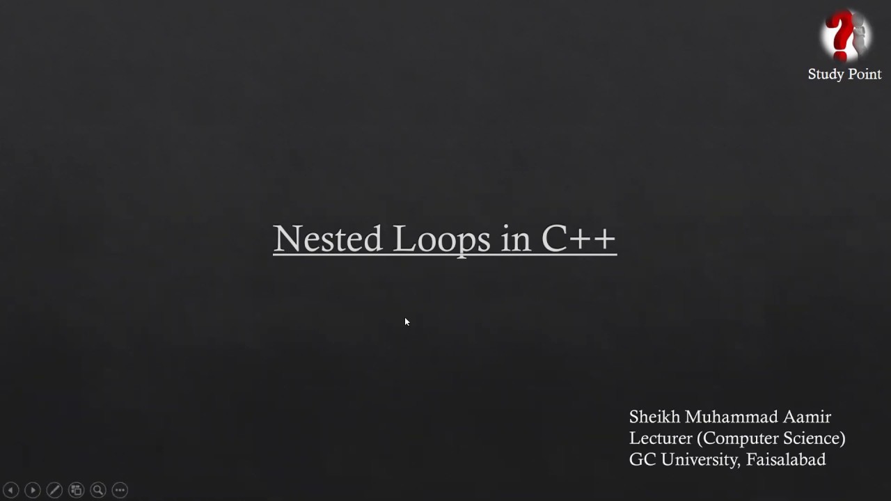 C++ Programming | Nested Loops in C++ - YouTube