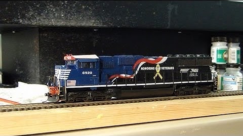 Custom Proto 2000 NS Veteran Unit SD60E #6920