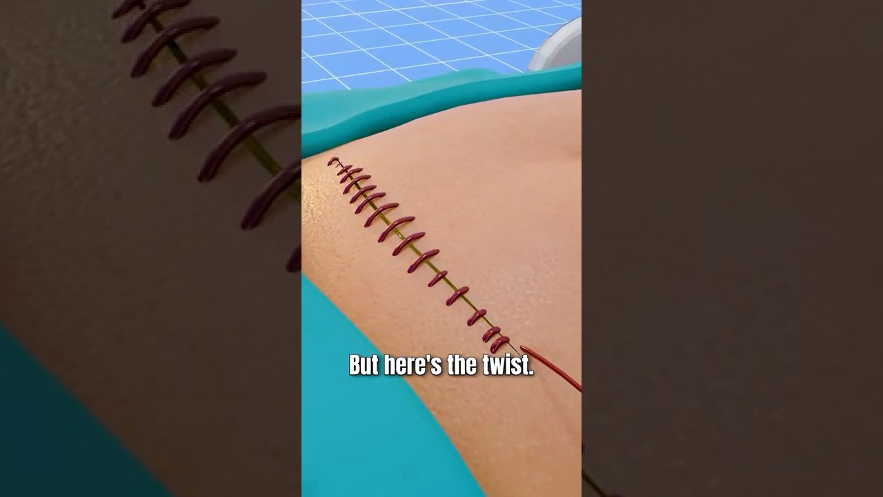 Why Doctors Don’t Remove Stitches? 💉😳