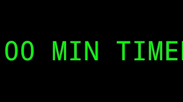 100 Minutes Timer