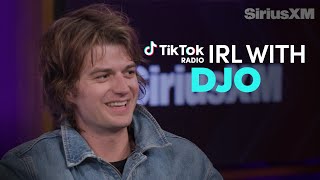 Joe Keery on Djo Stagename, "End of Beginning," Millie Bobby Brown's Accent | TikTok Radio IRL