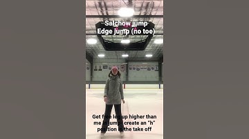 Ice Skating Salchow Jump (Freeskate 2)