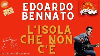 L'ISOLA CHE NON C'è - Edoardo Bennato (KARAOKE)