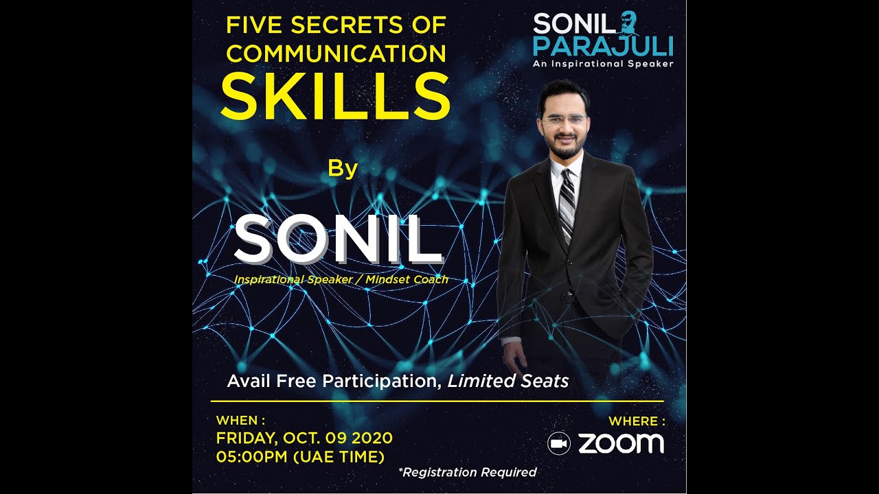 Webinar - 5 Secrets of communication Skills - YouTube