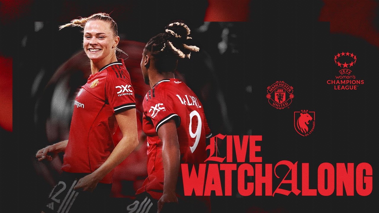 Manchester United Women v OL Lyonnes | LIVE Watchalong! 🔴