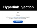 Hyperlink injection vulnerability in  poc  bug hunting walla