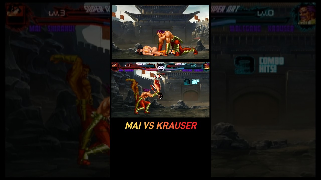 Mai Dances with Danger! vs Krauser – Intense Fight