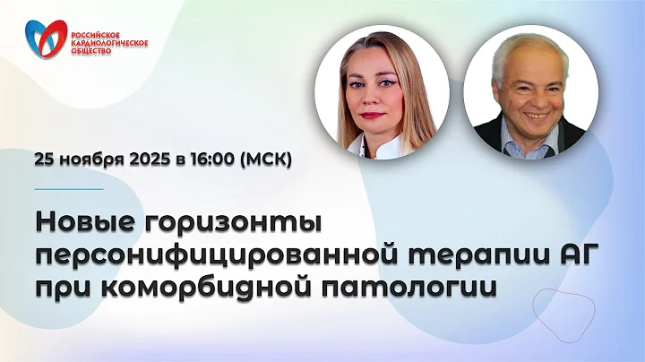 Новые горизонты персонифицированной терапии АГ при коморбидной патологии