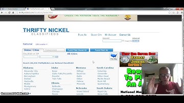 My Cash Freebies advertising on thrifty nickel with mark bosley