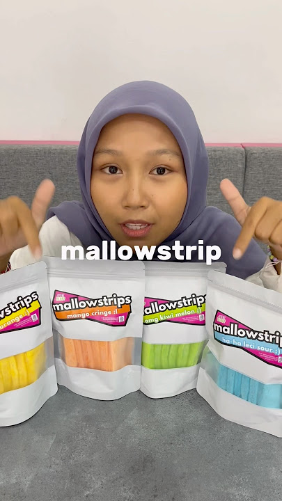LEVEL MALLOWSTRIP ASEM🤯🔥 #marshmallow #marshmallowjustfluff #justfluff