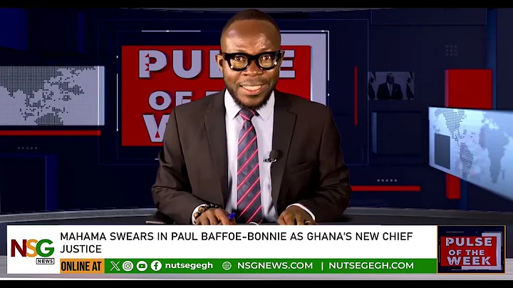 Pres. Mahama swears in Justice Paul Baffoe-bonnie as new Chief Justice