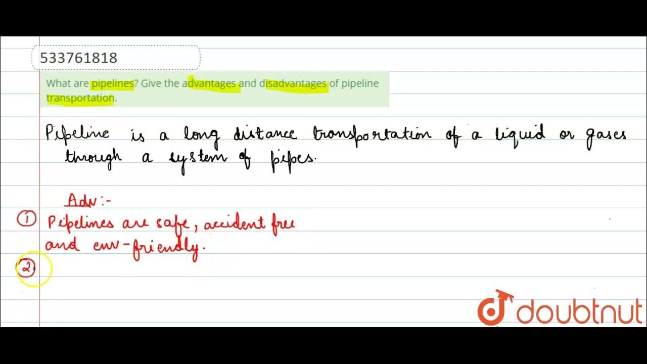 What are pipelines? Give the advantages and disadvantages of pipeline