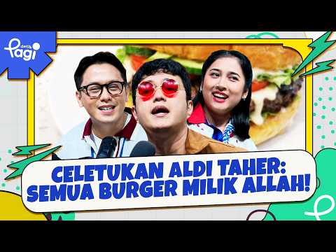 [detikPagi] Celetukan Aldi Taher: Semua Burger Milik Allah!
