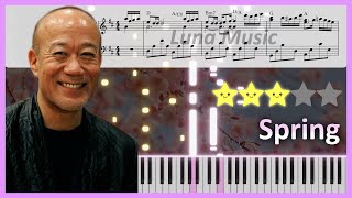 Spring (Original Piano Sheet) - Joe Hisaishi