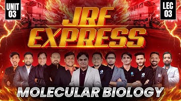 Molecular Biology CSIR NET Life Science 2025 | Unit 3 | JRF Express Lecture 3 | IFAS