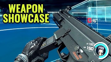Ghost in the Shell: First Assault - ALL WEAPONS Showcase