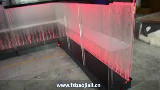 Long led bar counter acrylic bubble bar table reception desk use