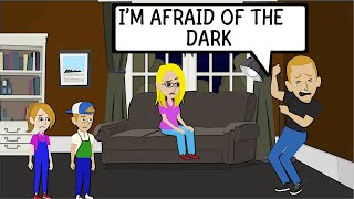 Childish Dad Gets Scared during a Power Outage