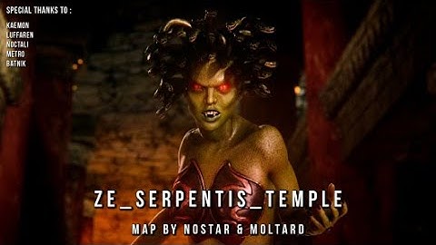 CS:GO ZE | Serpentis Temple (Stage 4 boss fight +Ending) Duo Win