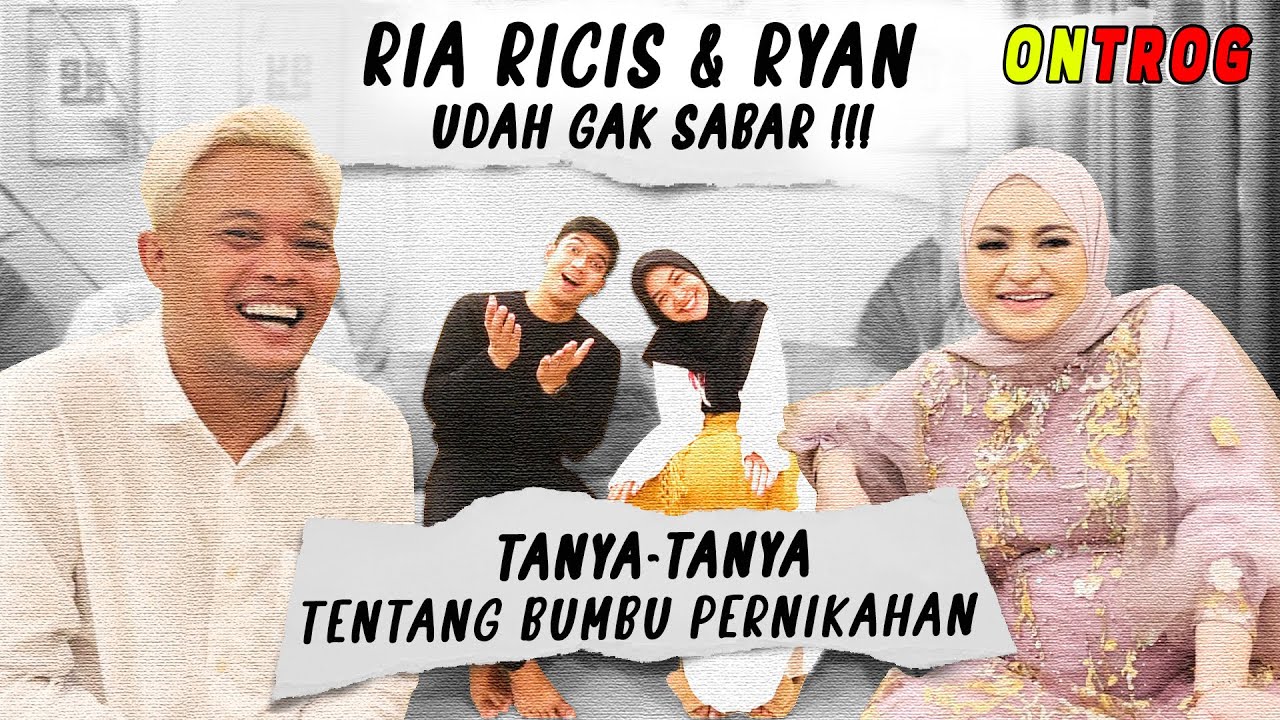RIA RICIS DAN RYAN DI TANYA MALAH PADA BERANTEM‼️