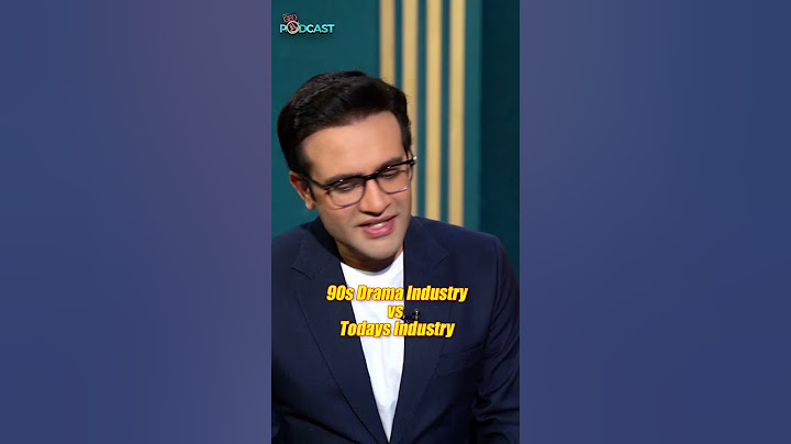 90s Drama Industry vs Today's Drama Industry! - #faysalquraishii #geopodcast #shorts