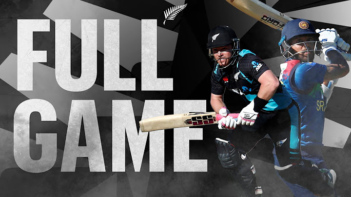 Final Over Thriller | Uncut New Zealand v Sri Lanka T20 | 3rd T20 April 2023