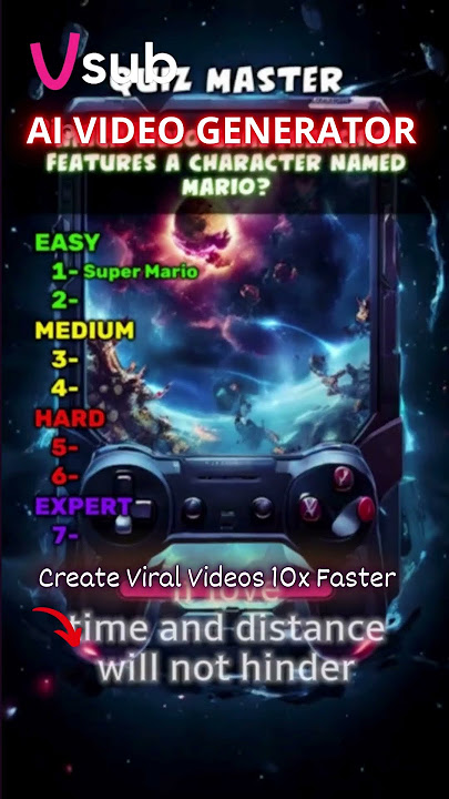 🤯 AI Quiz Generator   Viral Videos? Vsub Ai Does BOTH!