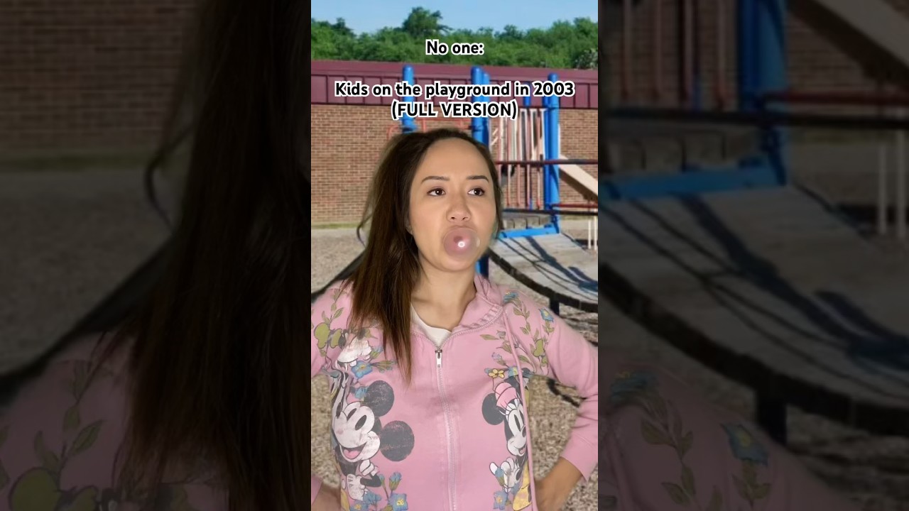 Pov: 2003 roasts in elementary school (full version, & a part 2)  #2000s #early2000s #y2k 📚🛝