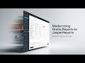 Modernizing Oracle Reports to JasperReports | Why Migration Is Now a Business Priority