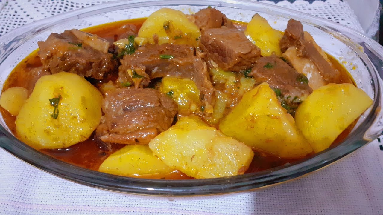 Pernil Com Batata Na Panela De Pressão Costela com Batata na panela de pressão - YouTube
