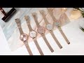 MIRRO 米羅 / 閃耀星沙 藍寶石水晶玻璃 米蘭編織不鏽鋼手錶-粉x鍍玫瑰金/32mm product youtube thumbnail