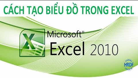 Cách chèn biểu đồ hình cột và hình tròn trong EXCEL