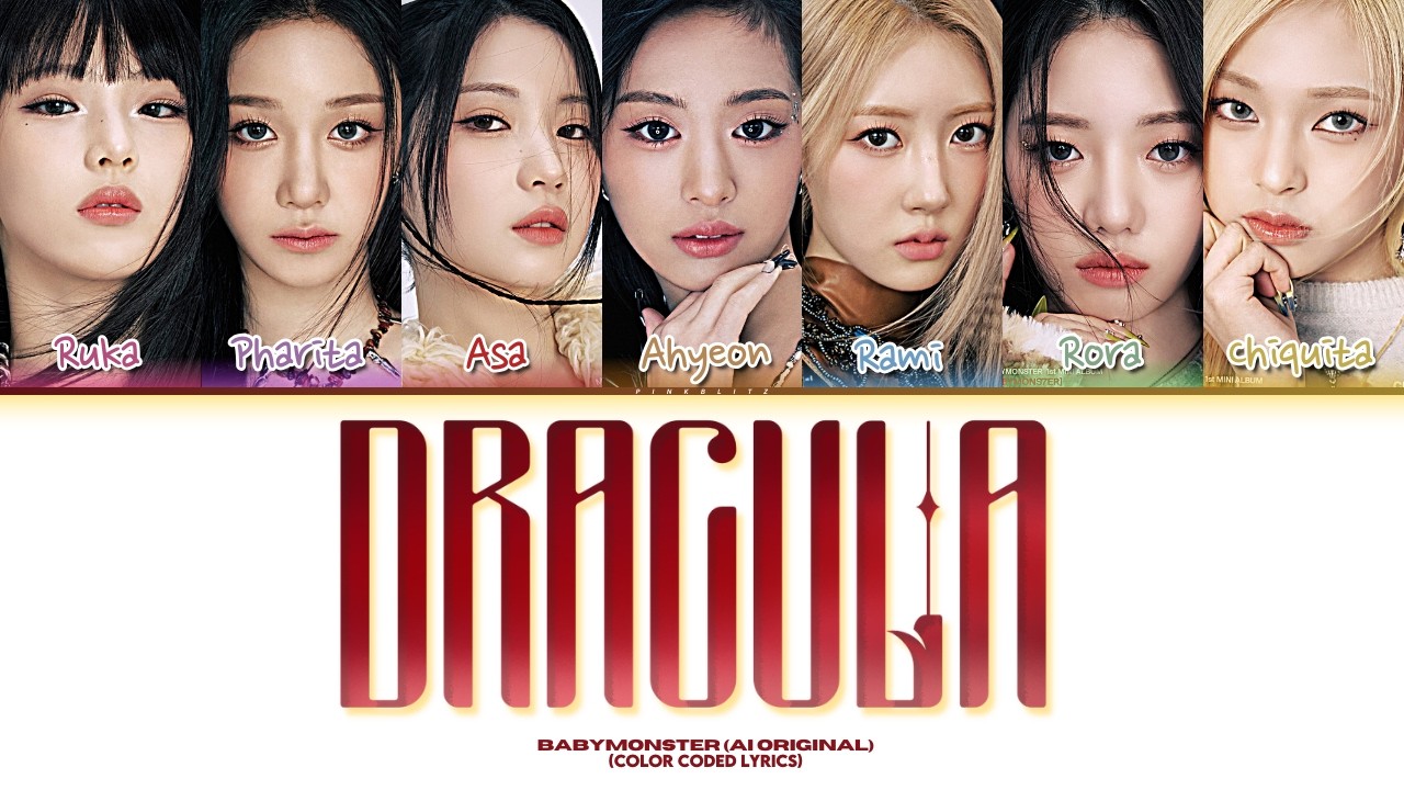 [AI Original] BABYMONSTER - ‘DRACULA' (드라큘라) | COLOR CODED LYRICS