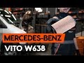 Как заменить моторное масло и масляный фильтр на MERCEDES-BENZ VITO 1 (W638) [ВИДЕОУРОК AUTODOC]