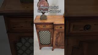 Regency Revival Chiffonier Sideboard #Canonburyantiques #regency #regencyrevival #antiques