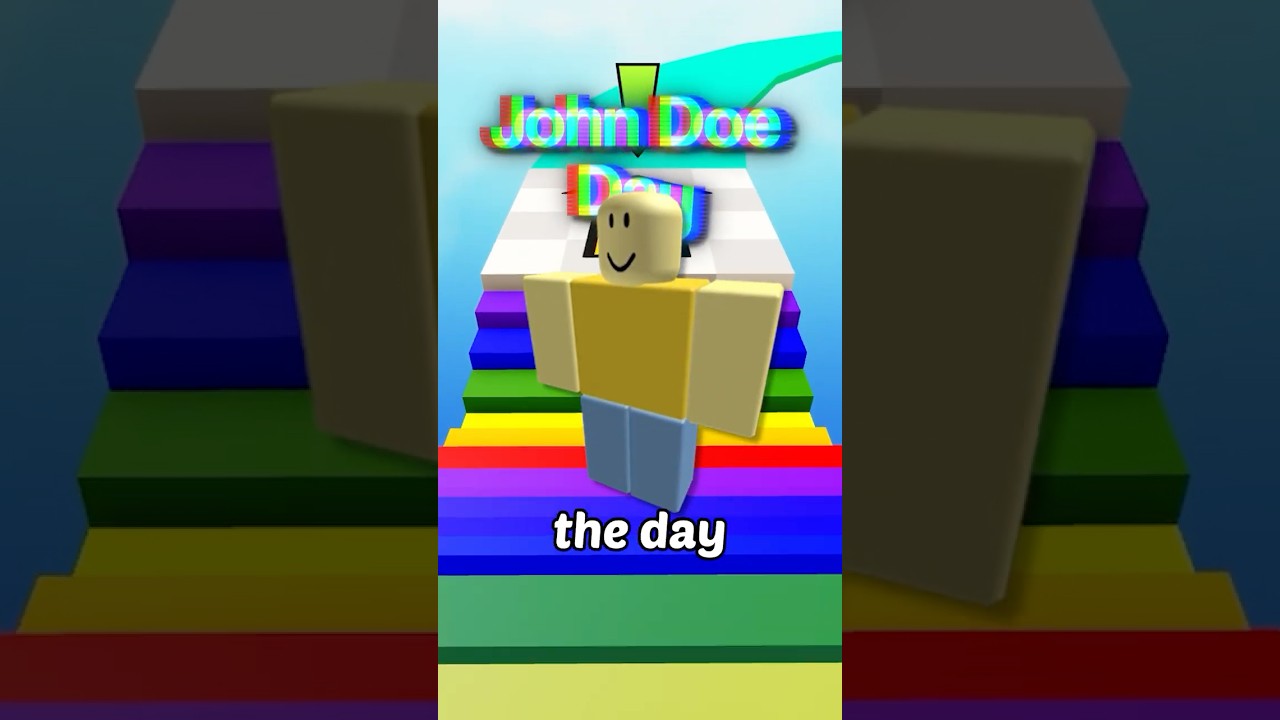 IT'S JOHN DOE DAY ROBLOX...😱 #roblox #robloxshorts