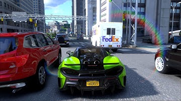 GTA IV Maxed Out Photorealistic Graphics Real Life Traffic Addons Showcase On RTX 4090 4K GTA 5 Mod