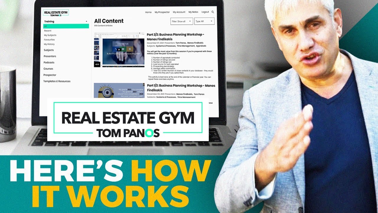 How does the Real Estate Gym training work? YouTube