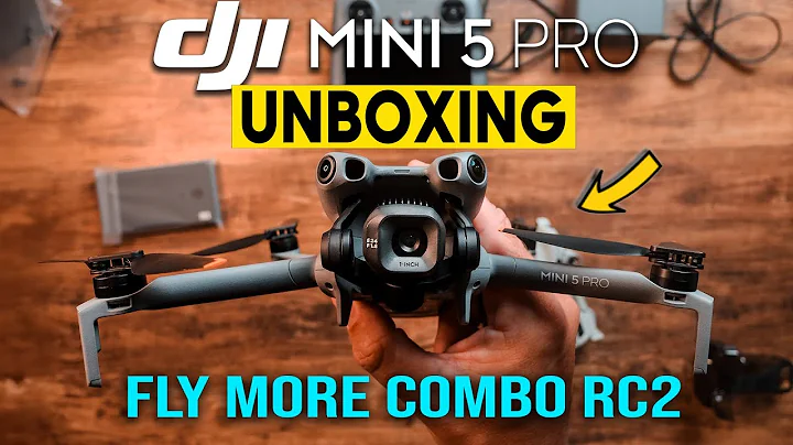 DJI MINI 5 PRO UNBOXING - FLY MORE COMBO RC 2