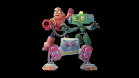 Crash On The Run - Geary, Zombot, & Mini Robot Theme