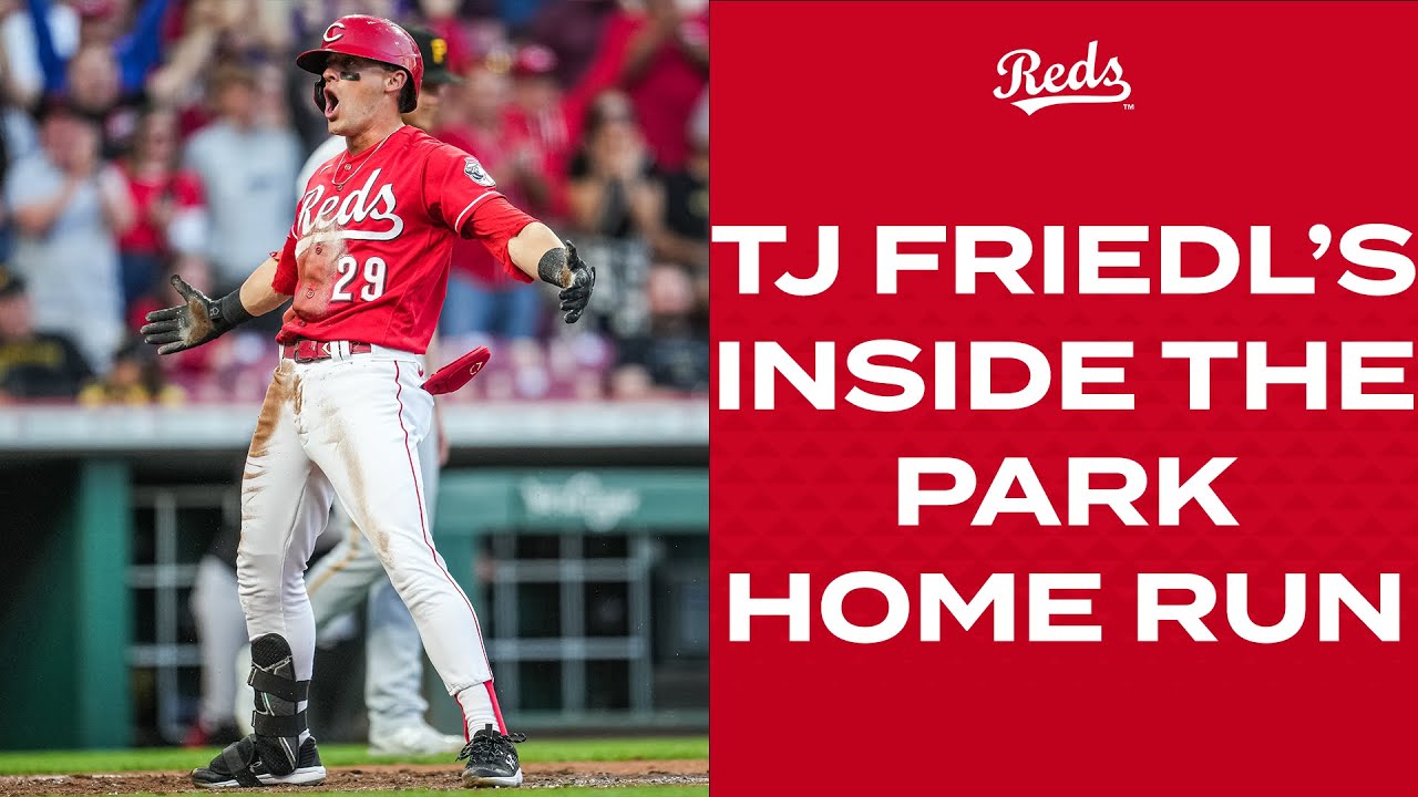 TJ Friedl's INSIDE THE PARK HOME RUN