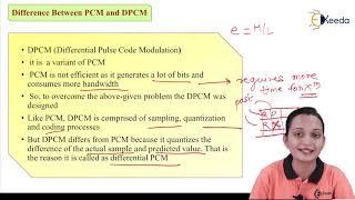 Difference Between PCM and DPCM -  Image Compression - Data Compression and Encryption